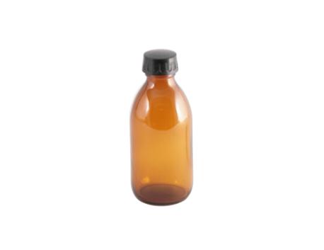 Medicinflasker 200 ml brun (låg 28 mm)