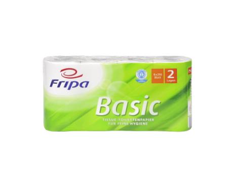 Toiletpapir, Fripa Basic, to-lags