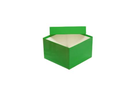 Fryseæske karton, grøn, 1 rum (100 mm)