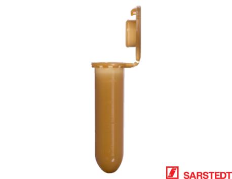 Mikrorør 2 ml, SafeSeal, brun