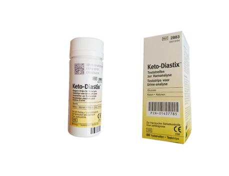 padle Rough sleep salt Urintest Keto-Diastix