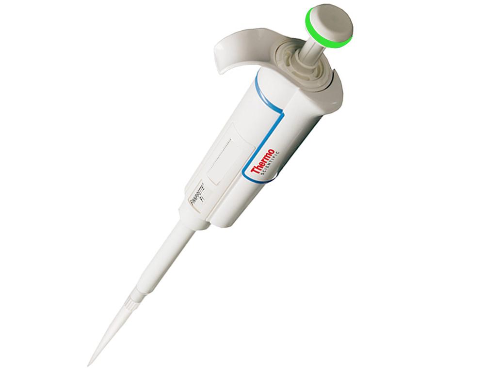 Finnpipette F1, 0,5 5 ml, grøn