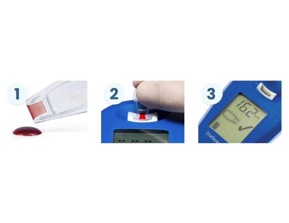 Kuvette, hæmoglobin, DiaSpect Tm