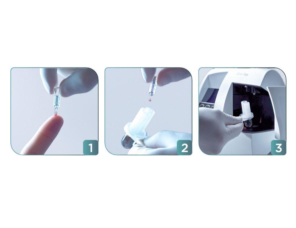 Quo-Test HbA1c analyseapparat, EKF