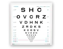 Synstavle 45x45 cm, front, 3m, OpticianA