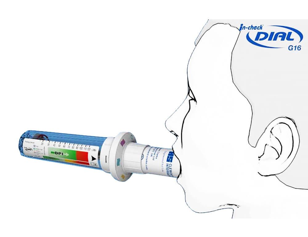 Mundstykke pap m/ventil, InCheck DIAL