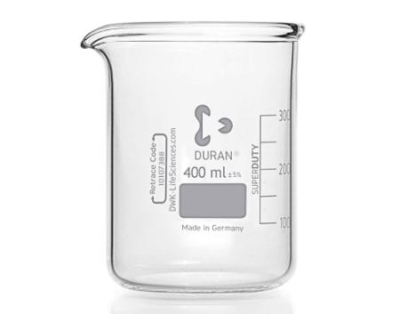 Bægerglas Super Duty 400 ml l.f. DURAN®