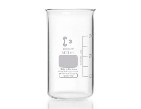 Bægerglas 400 ml - h.f.u/tud DURAN®