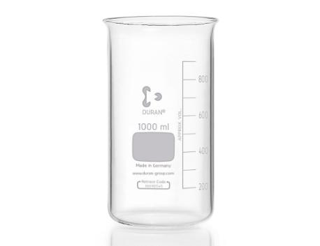 Bægerglas 1000 ml - h.f.u/tud DURAN®