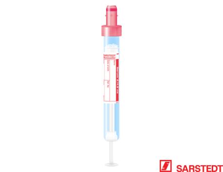 S-monovette, serum  4,9 ml rød