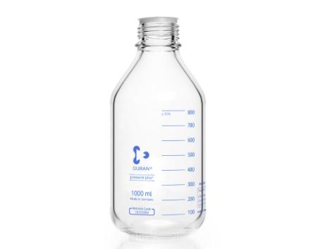 HPLC-flaske 1000 ml, GL 45 gevind