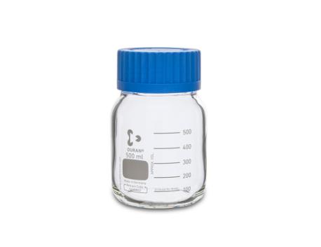 Duran-flasker, GLS 80, 500 ml, m/ låg