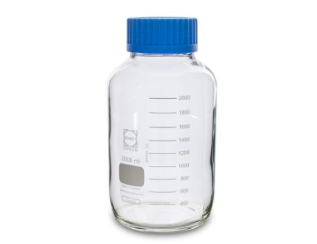Duran-flasker, GLS 80, 2000 ml, m/ låg