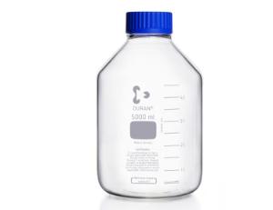 Duran-flasker, GLS 80, 5000 ml, m/ låg