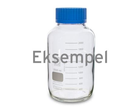 Duran-flasker, GLS 80, 10.000 ml, m/ låg