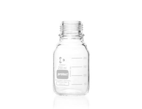 Duran-flasker, plastcoated 250 ml
