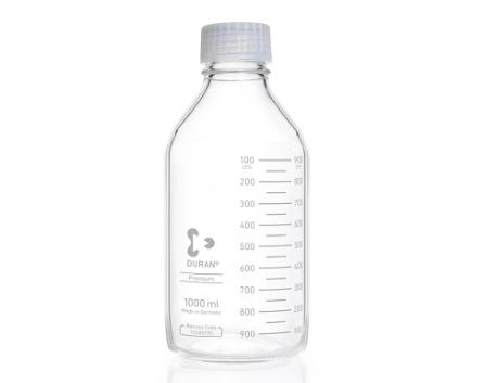 Premium-flasker, gl 45, 1000 ml