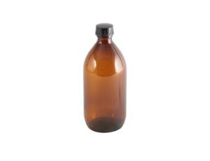 Medicinflasker 500 ml brun (låg 28 mm)