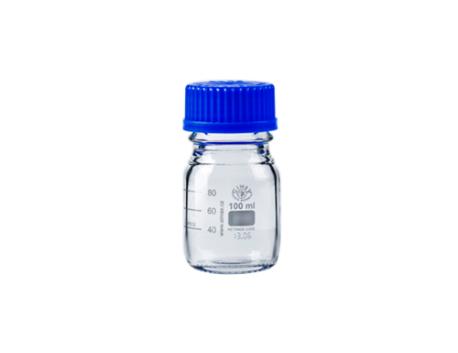 Blue-cap flaske 100 ml, Simax