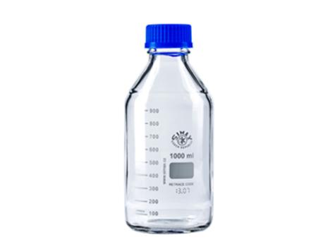 Blue-cap flaske 1000 ml, Simax