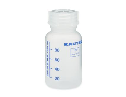 Kautex© 303 PP-flasker med bred hals