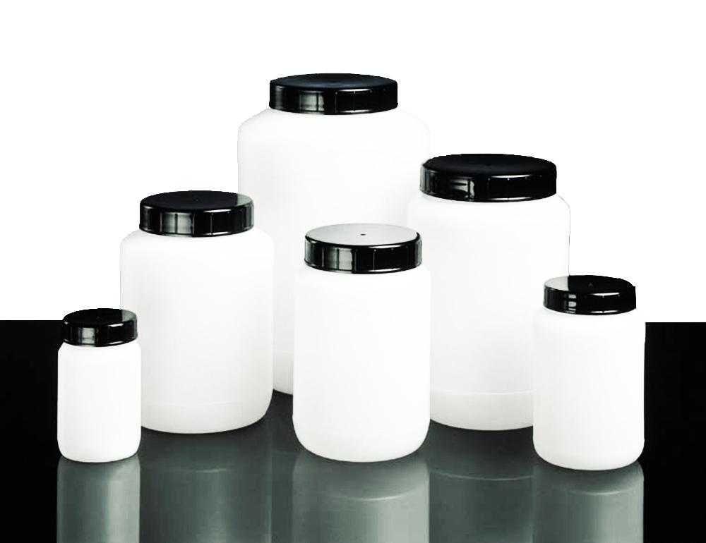Plast beholder 1500ml, rund, Kautex