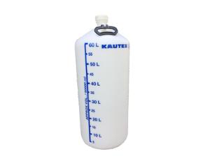 Dunke plast 60 ltr. u/forskruning Kautex