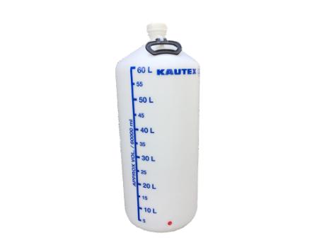 Dunke plast 60 ltr. m/forskruning Kautex