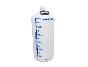 Dunke plast 60 ltr. m/forskruning Kautex