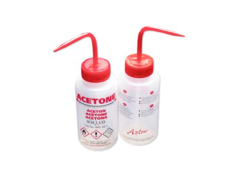 Sprøjteflaske til acetone