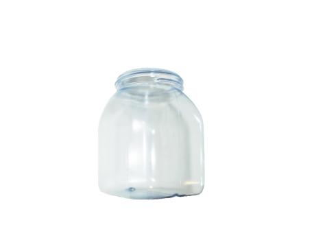 Pulverglas, Kautex, klare 500 ml