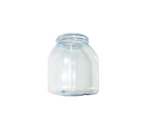 Pulverglas, Kautex, klare 500 ml