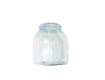 Pulverglas, Kautex, klare 1000 ml