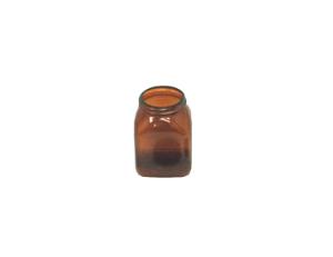 Pulverglas, Kautex, brune 200 ml