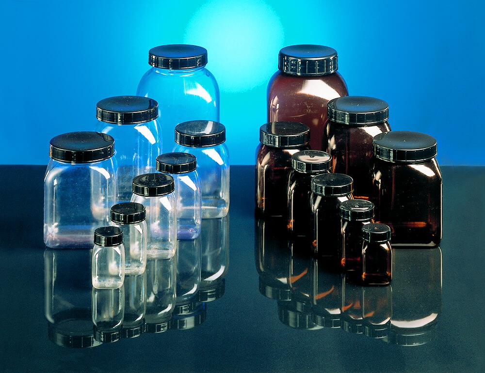 Skruelåg, t/1000/1500ml k-pulverglas