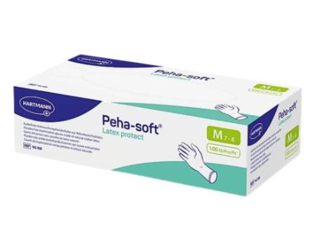 Handsker-latex, medium, u/pudder