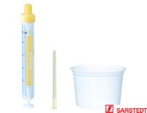 Urin-monovette sæt, med bæger