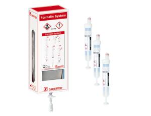 Vævsfikserings-kit med 9 ml glas