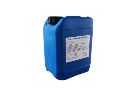 Citronsyreopløsning (20%), 5 L