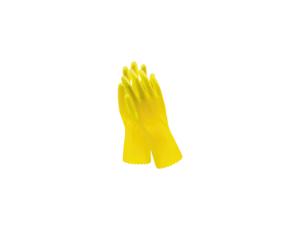 Rengøringshandsker, naturlatex, M