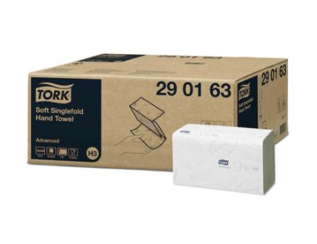 Håndklædeark Tork® 230 x 248 mm