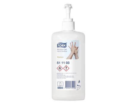 Hånddesinfektion gel 500 ml, Tork®
