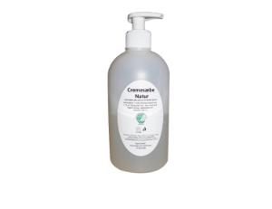 Cremesæbe med pumpe, 500 ml