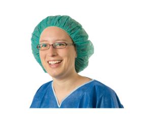 Hårnet til operation, onesize, grøn