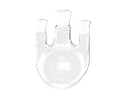 Rundkolbe 100 ml, 3 halse, NS 29 og 14