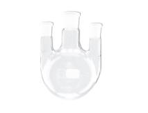 Rundkolbe 100 ml, 3 halse, NS 29 og 14