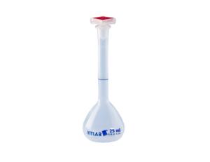 Målekolber PP, 25 ml m/NS-10 prop