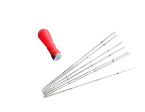 Pipettebold, mikro, rød