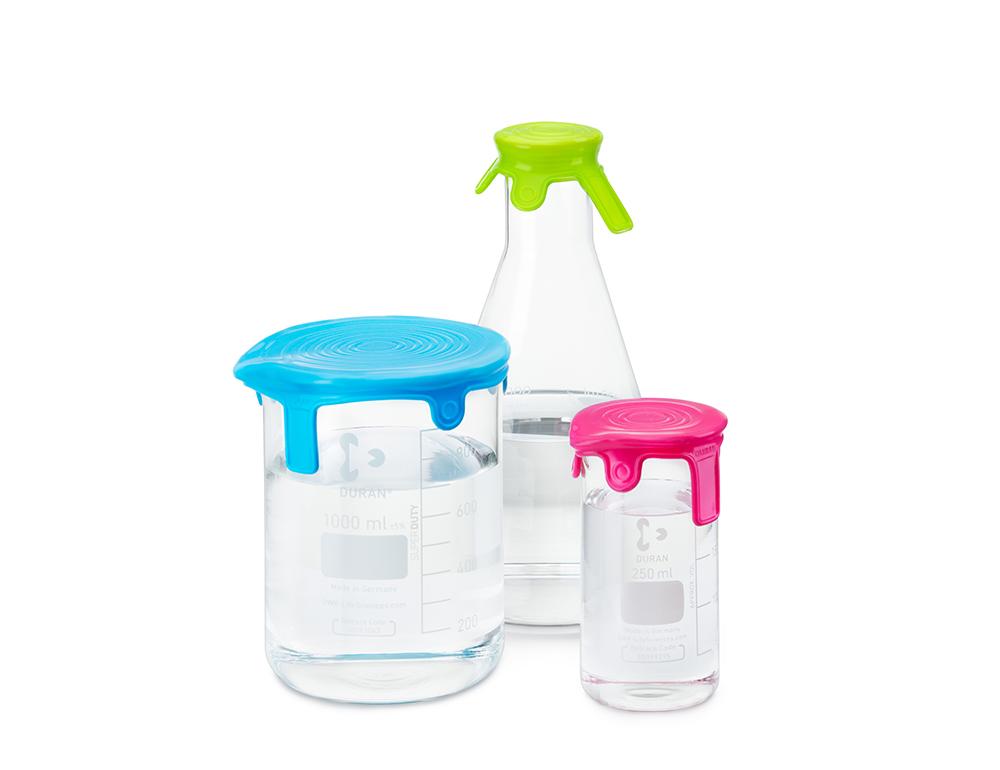 Silikonelåg str, S, grøn