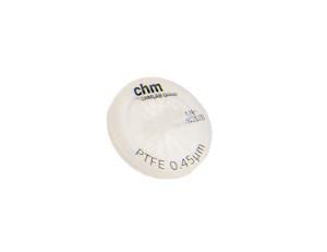 Sprøjtefilter PTFE, por 0,45µm, Ø 25mm